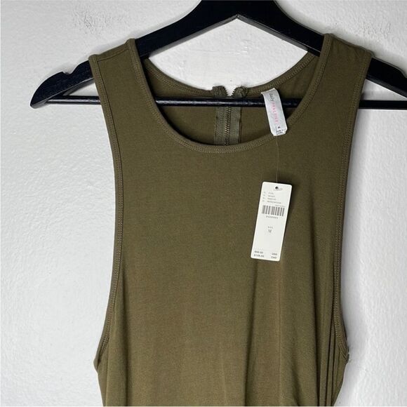 Daily Practice by Anthropologie Womens Size Medium Sleeveless Side-Ruched Dress - Picture 7 of 12